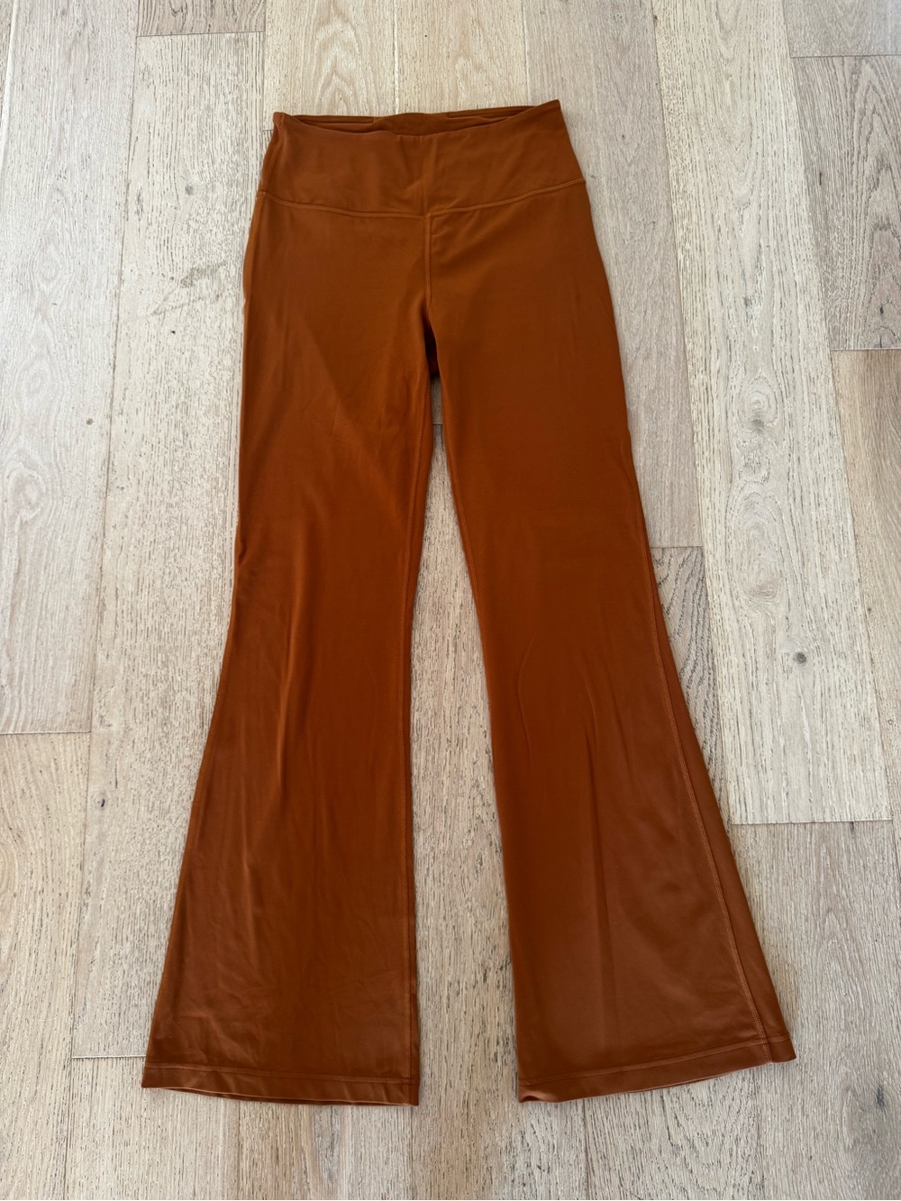 lululemon athletica High-Rise Flare Pants in Rust Brown